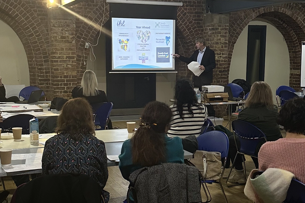 Image of the PCN Team presenting at the AGM
