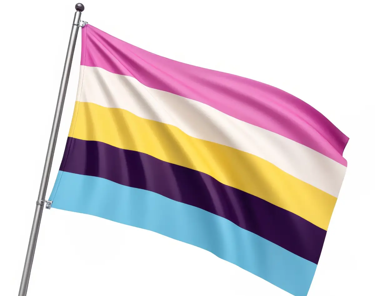 non binary pride flag